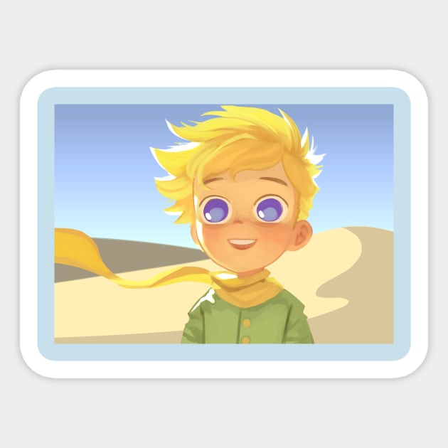 Little Prince Sticker by 	 FatharaniYasmin